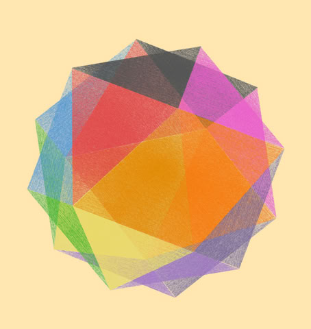 abstract multi pointed shape.